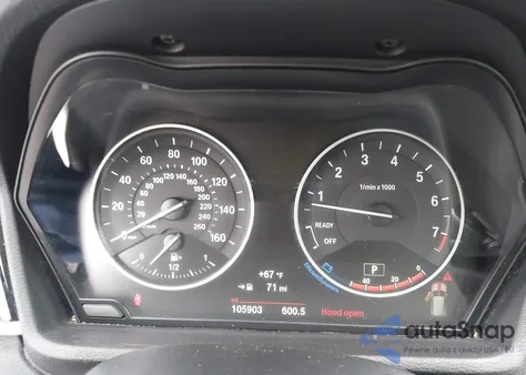 2017 BMW X1 Sdrive28I z USA, uszkodzony, nr VIN WBXHU7C32H5H37520